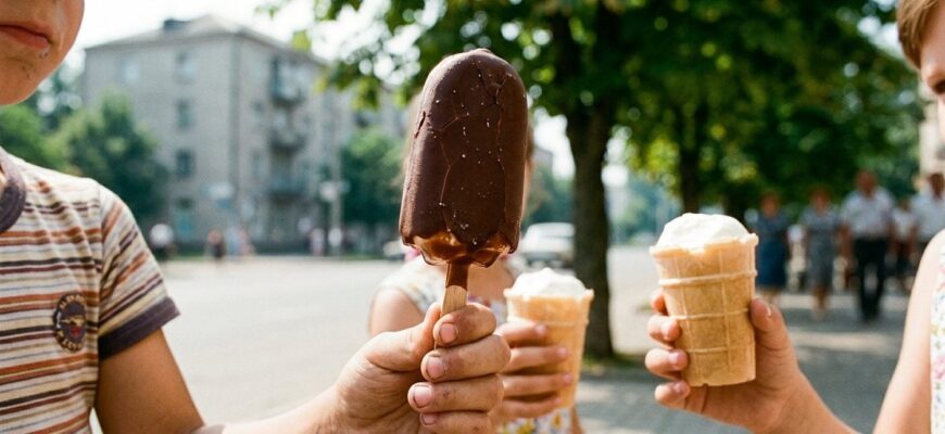 “Пломбір”, “Каштан”, “Плодово-ягідне”: цього ви не знали про улюблене морозиво радянського дитинства “Пломбір”, “Каштан”, “Плодово-ягідне”: цього ви не знали про улюблене морозиво радянського дитинства