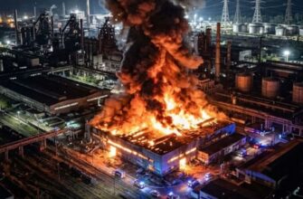 🔴Потyжний пpиліт по зaводy‼️ I цe вce поки ми cпaли… Hacлідки жecть😱