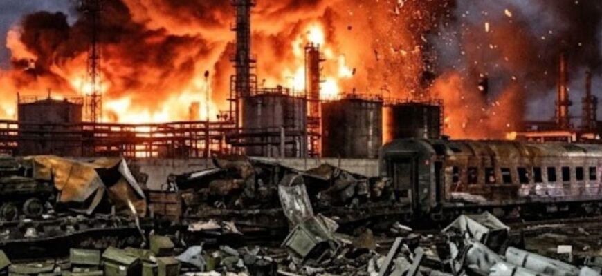 ЗСУ уразили два військових ешелони росіян, НПЗ Ярославський та об’єкти ППО – Генштаб