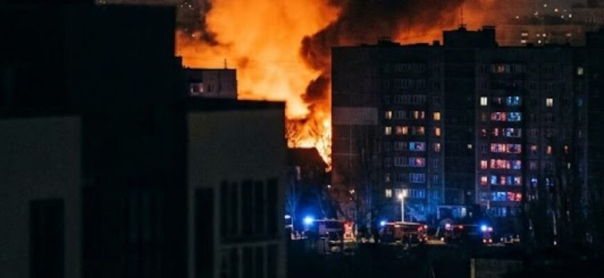 У Дніпрі прогримів вибух: спалахнула пожежа