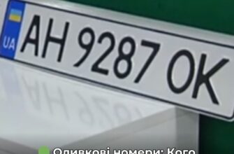 В Україні нова реформа для водіїв: білі номери тепер стануть оливковими