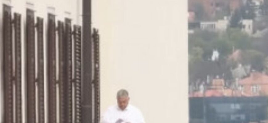 Мадяр підловив Орбана у його ж резиденції. Чим займався прем’єр Угорщини. ВІДЕО