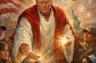 Відверта неповага до Бога: Євангелістів та католиків обурило, що Трамп опублікував своє зображення у вигляді Ісуса