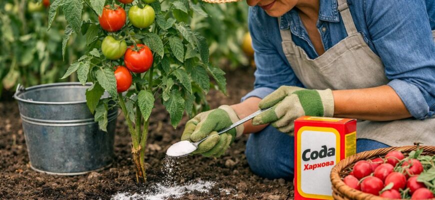 По 1 ложці під кожен кущ томатів двічі на місяць: помідорчики вдадуться великими й солодкими немов мед По 1 ложці під кожен кущ томатів двічі на місяць: помідорчики вдадуться великими й солодкими немов мед