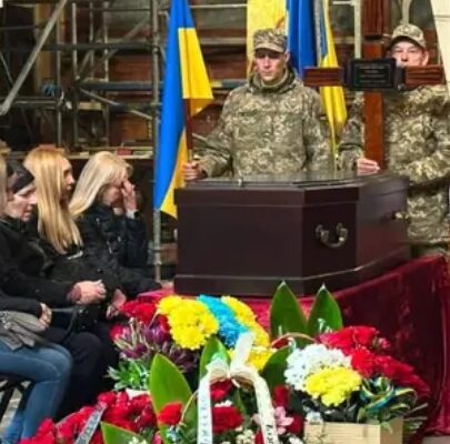 У Львові попрощались із вбитим військовослужбовцем ТЦК У Львові попрощались із вбитим військовослужбовцем ТЦК