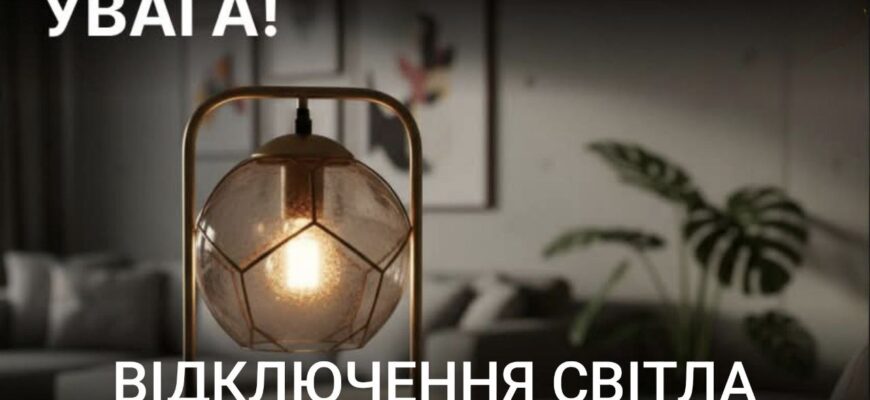 Графіки відключень на вихідні: чи чекати на світло в оселях 31 травня
