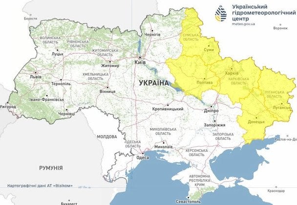 Заморозки 6 квітня. / © Укргідрометцентр