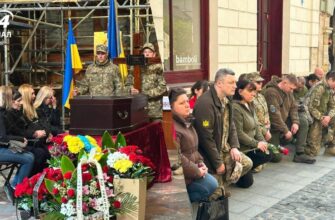 У Львові прощаються із вбитим військовослужбовем ТЦК
