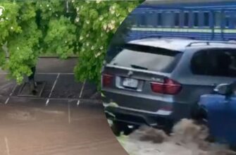 Потужна злива у Дніпрі: місто пішло під воду за лічені хвилини, кадри шокують