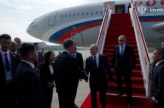 Путін прибув із дводенним візитом до Китаю