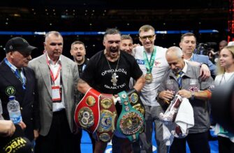 Усик втретє захистив титул WBC: як українець знищив Верховена у видовищному бою
