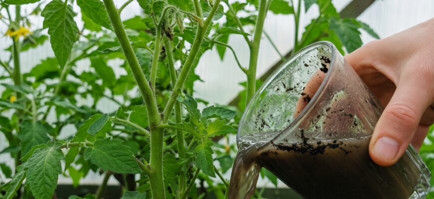🍅 Перше підживлення томатів після висадки: що дати кущам для потужного росту та щедрого врожаю
