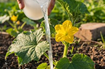 🥒 Щоб огірки добре росли навіть у холодну погоду — підживіть їх цим простим добривом