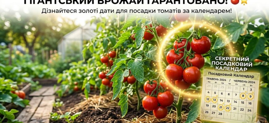Найкращі дні для висадки помідорів: врожай буде з таким способом – щедрим. Пocaдoчнuй кaлeндap