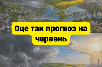 Прогноз погоди на червень 2026: синоптики попередили про температурні гойдалки