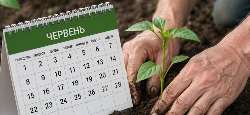 Посівний календар на червень 2026: як спланувати роботи для максимального врожаю