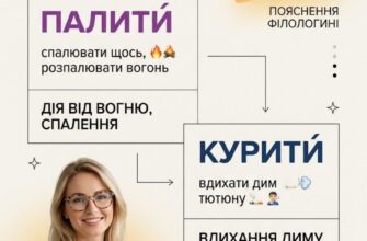 «Палити» чи «курити»: як правильно сказати українською — пояснення філологині