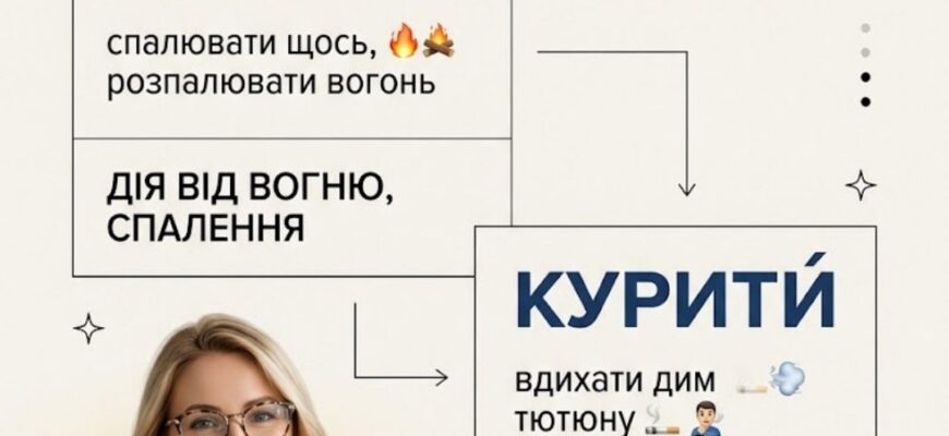 «Палити» чи «курити»: як правильно сказати українською — пояснення філологині