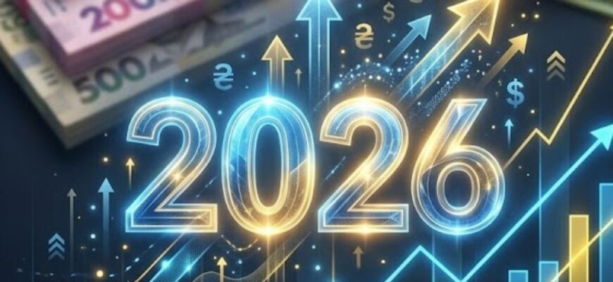 Українцям різко підвищать зарплати: прогноз Нацбанку на 2026 рік обіцяє суттєві зміни