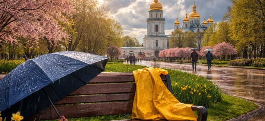 Похолодання до +10°C та дощі: синоптики попередили про нетиповий фінал весни