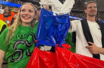 Скандальний перформанс на фіналі Ліги чемпіонів: як дружина відомого воротаря стала об’єктом насмішок