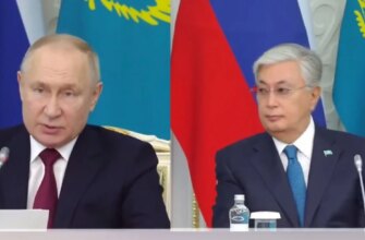 Путін знову зганьбився у Казахстані: диктатор не зміг вимовити ім’я Токаєва