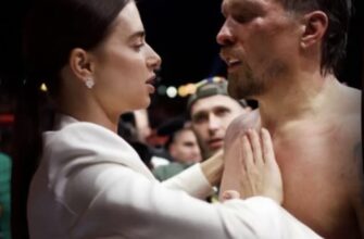 «Саня, не грайся»: емоційна дружина Усика підкорила фанатів під час бою з Верховеном