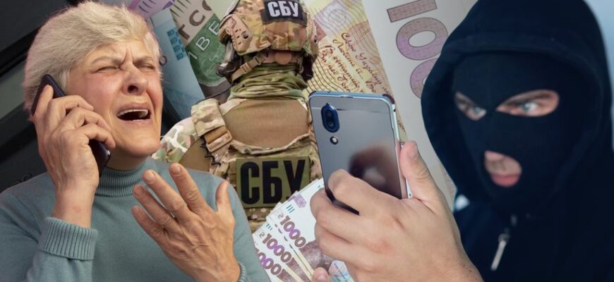 СБУ застерігає: в Україні зросла кількість афер, під час яких зловмисники ошукують громадян, видаючи себе за працівників Служби безпеки та інших правоохоронних органів