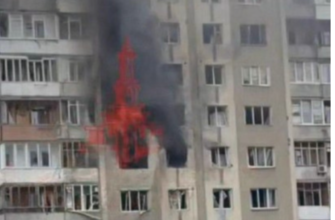 Ракетний удар по Івано-Франківську: ворог влучив у житлову багатоповерхівку