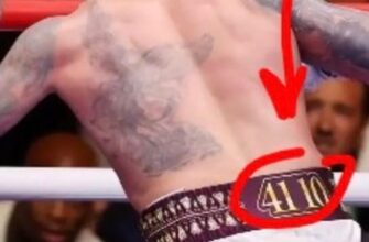 Таємничий напис на шортах Усика: що насправді означають цифри «41:10»