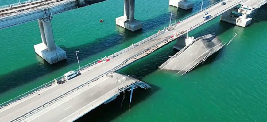 Z-воєнкор Коц висловив побоювання щодо долі Кримського мосту: чи готується повна блокада