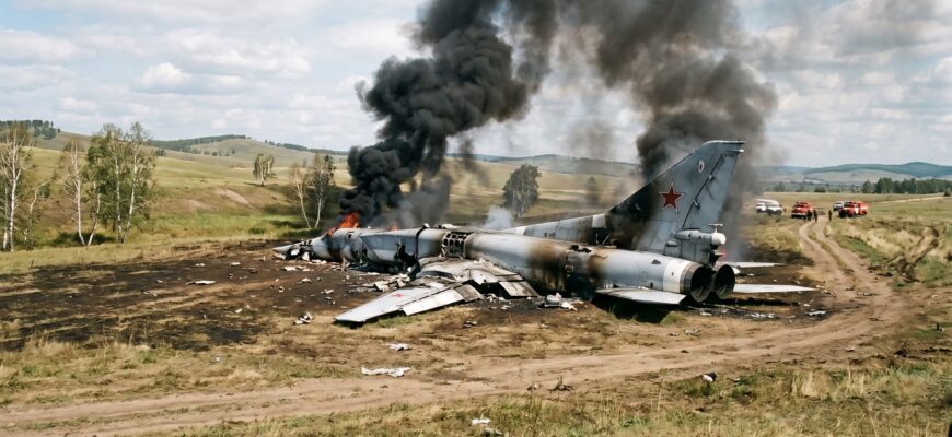 Стратегічний бомбардувальник Ту-22М3 перетворився на брухт: що насправді сталося на російському аеродромі