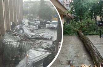 Зриває дахи та блокує рух: Львів накрила стихія