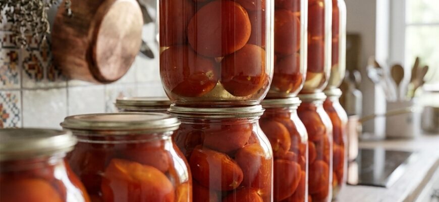 🍅 Мінімум зусиль — максимум смаку: цей рецепт помідорів на зиму вас підкорить