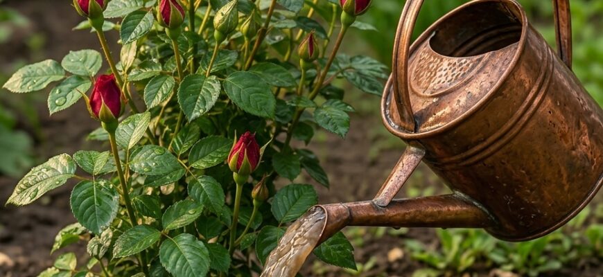 Секрет королівського саду: чим підживити троянди у червні для нескінченного цвітіння