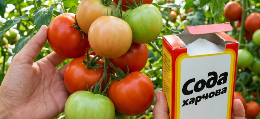 Секретний метод догляду за томатами: чому сода стала головним помічником городників