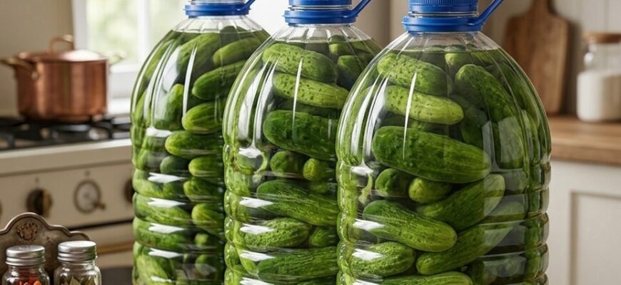 Хрусткі огірки на зиму: геніальний спосіб зберігання у звичайних бутлях