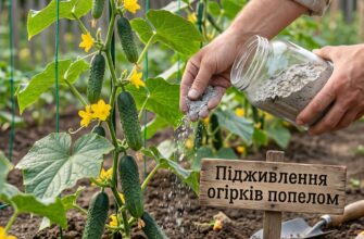 Підживлення огірків попелом: секретний метод для фермерського врожаю