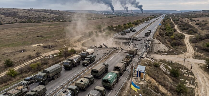 Втеча від неминучого: як виглядає паніка окупантів перед ударом з неба