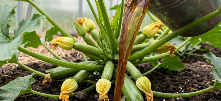 🥒 Чим підживити кабачки для рекордного врожаю: секретні розчини для бурхливого росту