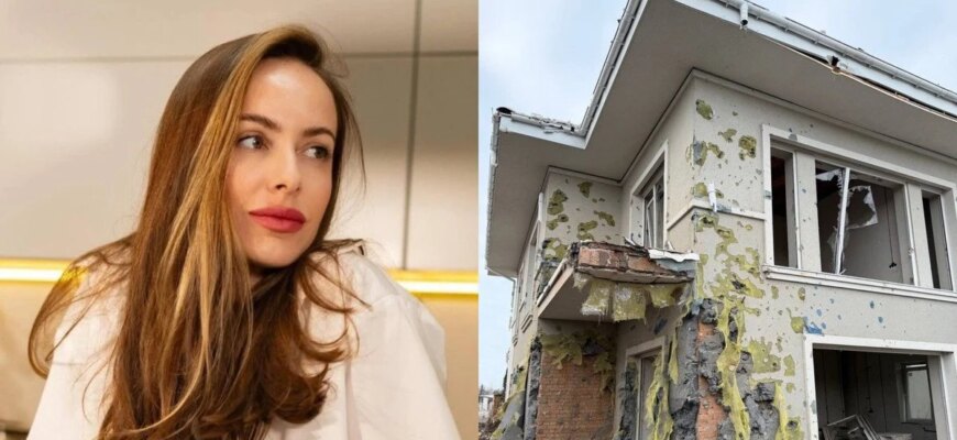 Христина Горняк отримала державну виплату за пошкоджений після обстрілу будинок