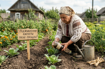 Секрети підживлення капусти після висаджування: як гарантовано отримати щедрий врожай
