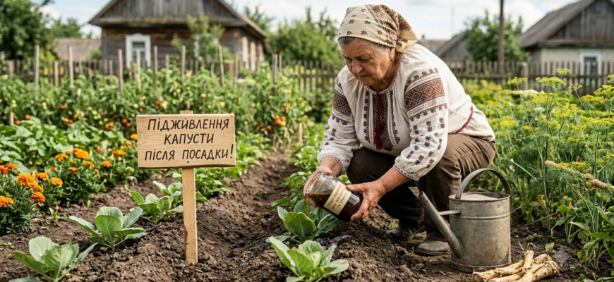 Секрети підживлення капусти після висаджування: як гарантовано отримати щедрий врожай