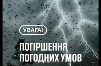 Грози й холодне повітря накриють Україну: до чого готуватися найближчими днями