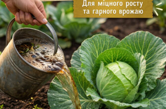 Секрети щедрого врожаю: чим підживити капусту на початку літа для гігантських качанів