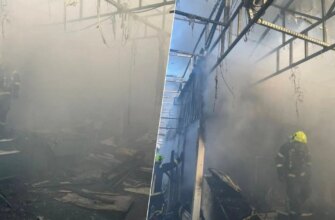 Стовп вогню та попіл: що залишилося від популярного місця у столиці після нічного удару