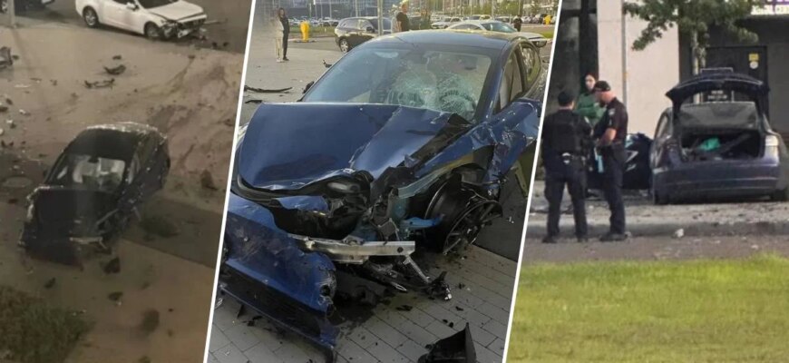Нічна витівка на Tesla: 15-річний водій влаштував масштабний розгром