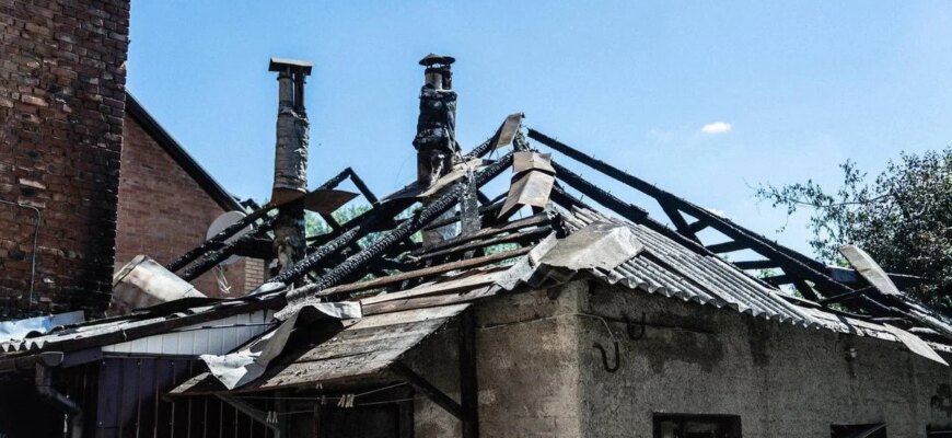Трагедія у Сумах: російський дрон спалив будинок вдови та 5-річної доньки загиблого захисника