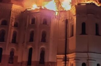 Вирує пожежа: ворог завдав цинічного удару по Києво-Печерській лаврі