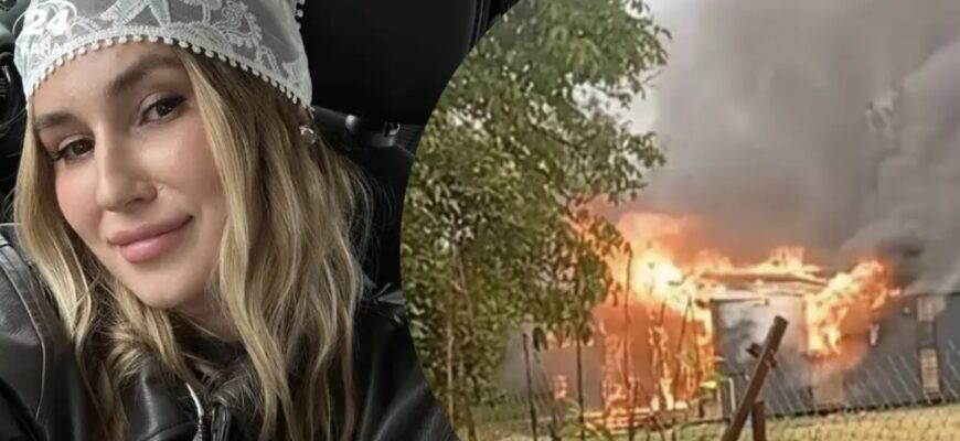 Досі не можу повірити: відома блогерка втратила власний будинок під Києвом